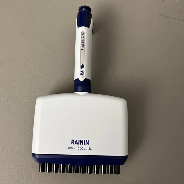 NICE RAININ PIPETLITE XLS 12 Channel Multichannel L1200 XLS LTS