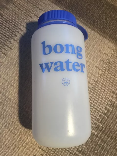 BONG WATER Nalgene 32 oz. HPDE Wide Mouth Classic  Water Bottle - Clear Denim