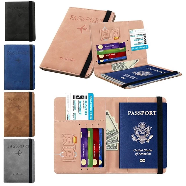 Porta Passaporto In Pelle OLTREMARE ABB. ORO | The Bridge - Foto 10