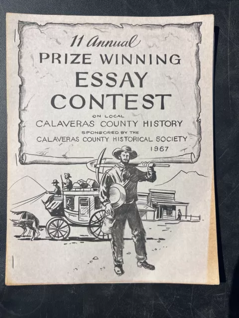 CALAVERAS COUNTY HISTORY 1967 HISTORICAL SOCIETY 11 Annual PRIZE WINNING Book