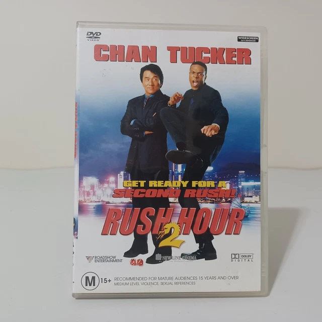 RUSH HOUR 2 DVD Jackie Chan Chris Tucker John Lone VGC Fast Free Post £ ...