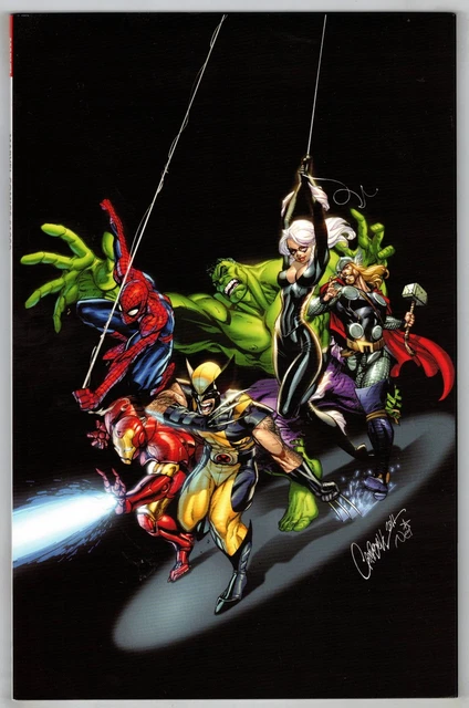 Marvel Comics #1000 1:200 J Scott Campbell Virgin Variant 2019 VF