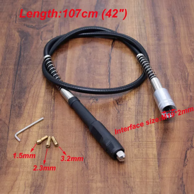 Dremel Flexible Shaft Extension Cord Non-Slip 42" 107cm For Dremel Rotary Tool 3