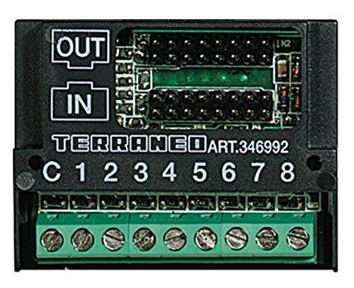 BTicino 346992 Module d'Extension de 1 à 8 Appels pour Platines Série 100, Série