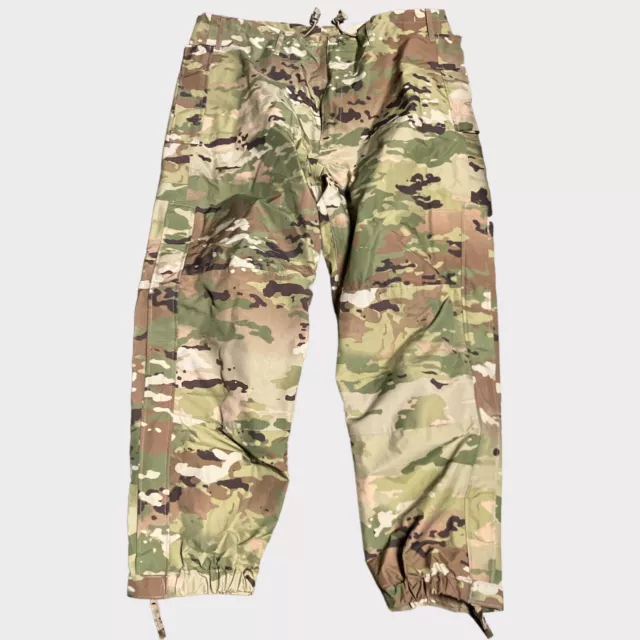 Army Multicam OCP Soft Shell Cold Weather ECWCS L5 Med Reg Pants  with suspender