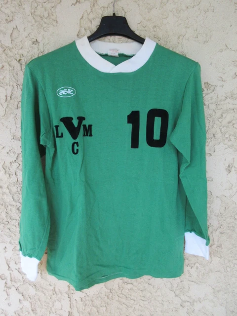 Maillot LE COQ SPORTIF vintage porté n°7 GROUCHES-LUCHUEL shirt trikot