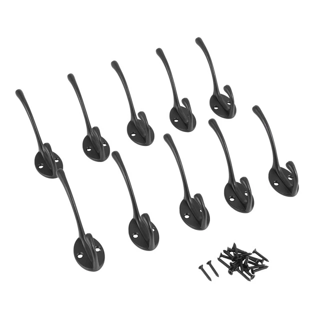 Coat Hook 10 pcs Classic Antique Industrial Style Iron Hanger C5P7
