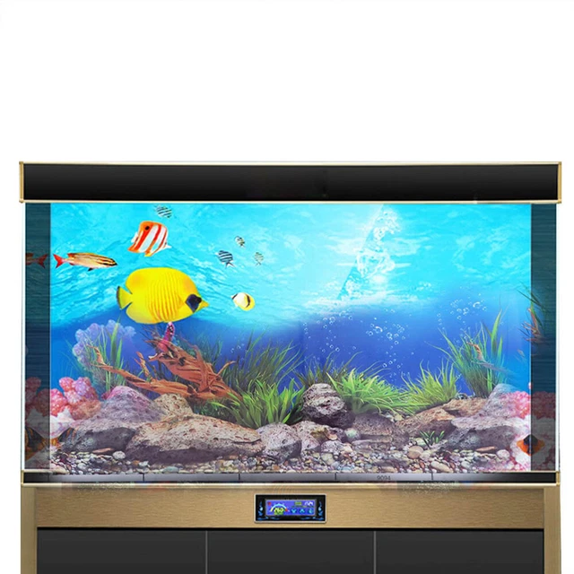 Fish Tank Wallpaper Underwater World Aquarium Backdrop Reptiles Picture 3