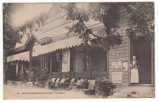 Carte Postale Saint Honore Les Bains Le Casino