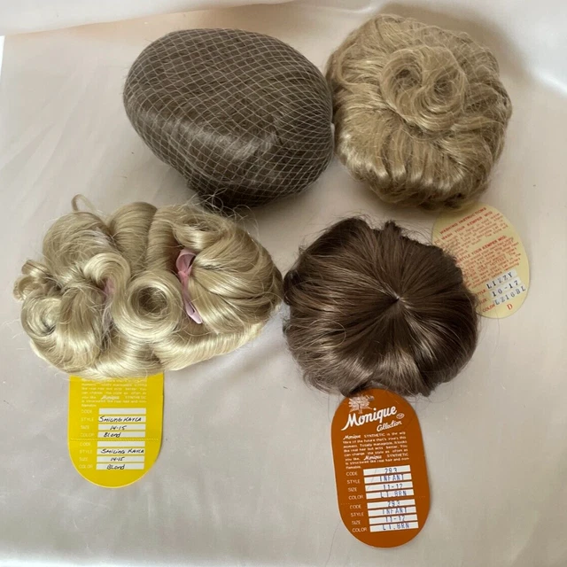 4 Doll Wigs-11-16"