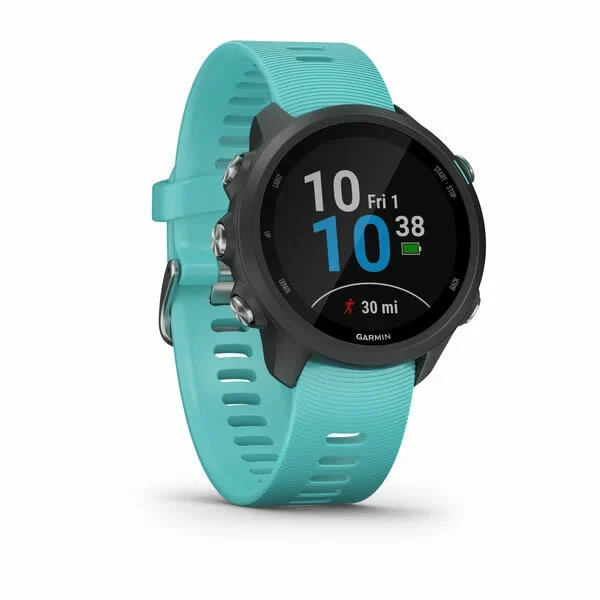 Orologio Cardio al polso GPS Running Outdoor GARMIN FORERUNNER 245 MUSIC - acqua 3