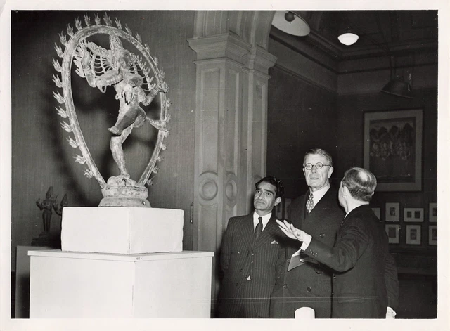 Gustaf V Prince Sweden 1949 Press Photo Basil Gray Royal Academy London  *P67a