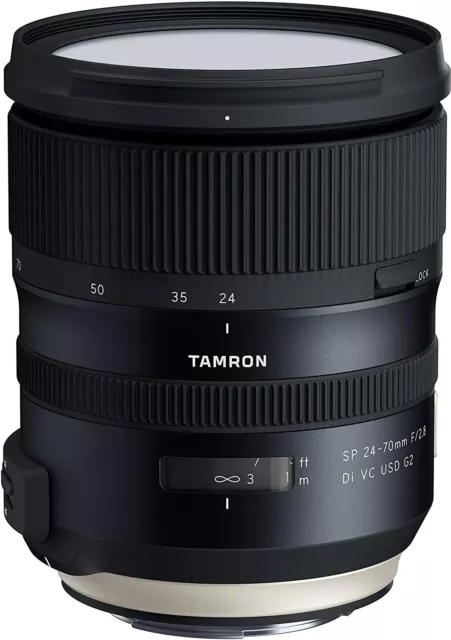 Tamron SP 24-70mm F2.8 Di VC USD G2 For Canon EF - Next Day Delivery