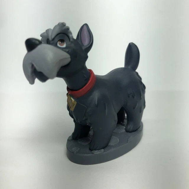 Lady & The Tramp Jock Pvc Cake Topper 3.5” Figure Figurine Disney Rare Collect