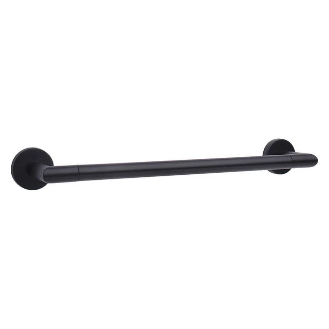 TAYMOR 04-2810BLK Towel Bar,Stainless Steel,Matte,10" L