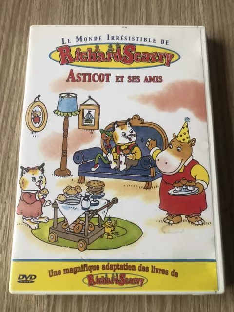 Film Le Monde Irrésistible De Richard Scarry Asticot Et Ses Amis Dvd Français