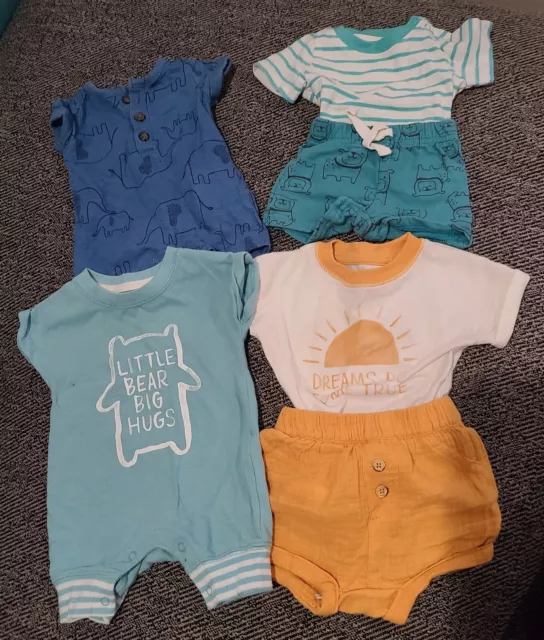 Paquete de ropa para bebé niño recién nacido