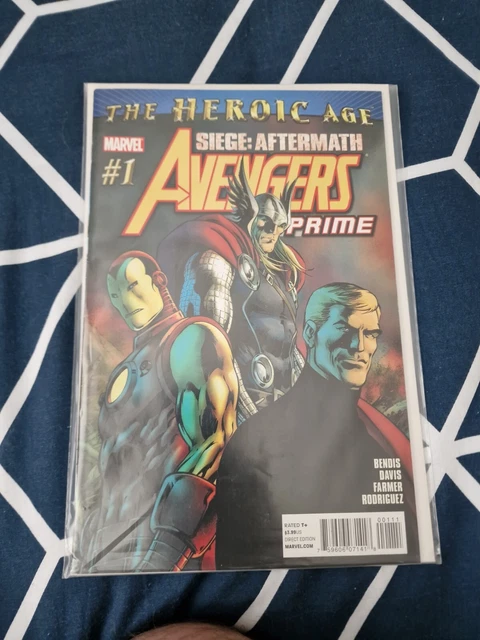 Siege Aftermath Avengers Prime issue #1 Marvel 2010 Thor Iron Man Alan Davis!