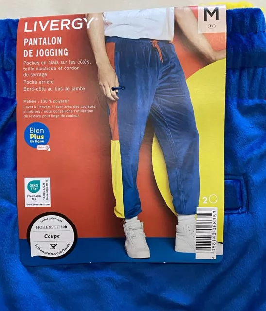 Pantalon et jean Homme  Pantalon Jogging Molleton Bas Élastiqué