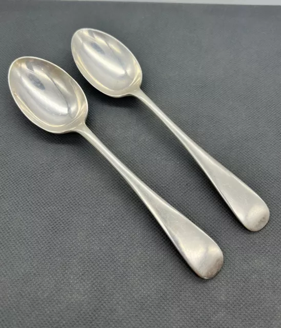 Walker and Hall Sheffield Vintage Sterling Silver Soup Serving Spoon 7 inches