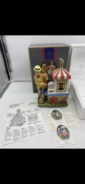 Melody in Motion Peanut Vendor 07088 Musical Box Decorative for parts/repair