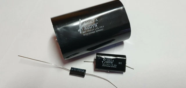 5137 RMS Condensatore Hi-Fi Assiale Poliestere 6,8 UF MicroFarad