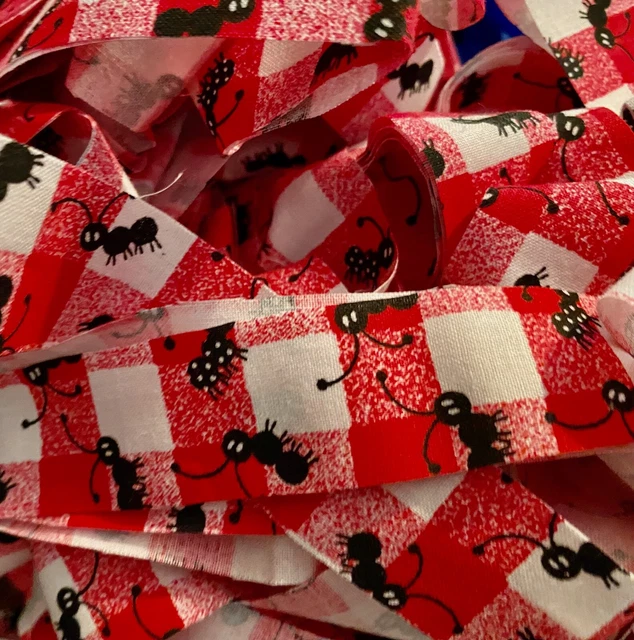 Tiras de tela precortada hilo de alfombra de trapo cepillo de dientes nudo amish ganchillo trenzado 23 yardas