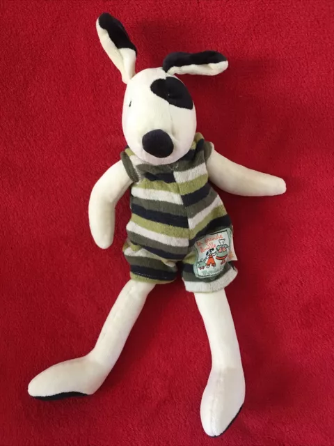 Doudou Peluche Julius le chien de La Grande Famille Moulin Roty NEUF