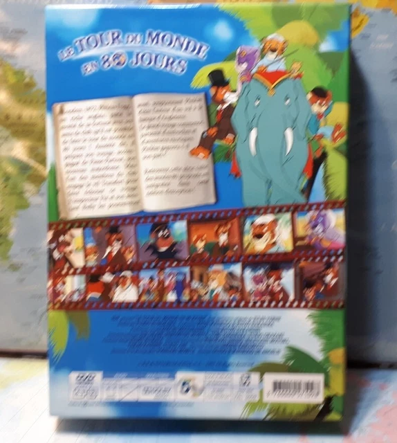 COFFRET LE TOUR DU MONDE EN 80 JOURS - L'Intégrale en 26 épisodes 5 DVD T.B.E. 4