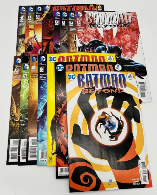 Batman Beyond Comic Book Lot - Issues 1 - 15 - Jurgens, Chang, Tan - DC NM