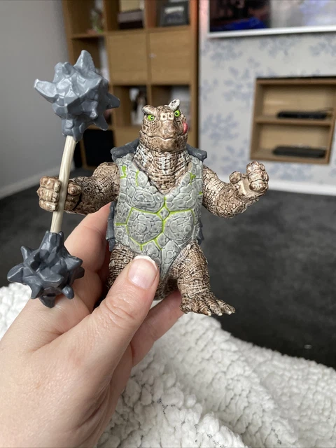 Schleich Eldrador – Lot Squelettes Pierre, Ours Des Cavernes, Tortue – Sans Boîte