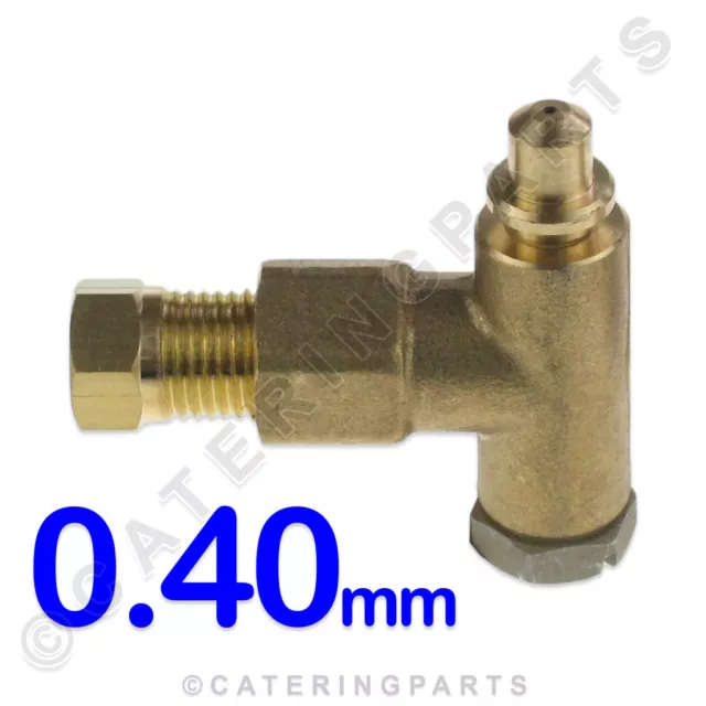 GAS PILOT BODY 0.40mm NOZZLE ORIFICE FOR SIT 100 FAGOR ELECTROLUX ZANUSSI MARENO