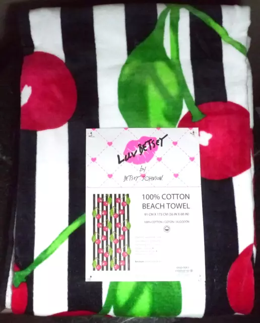 Betsey johnson skull beach towel 2025