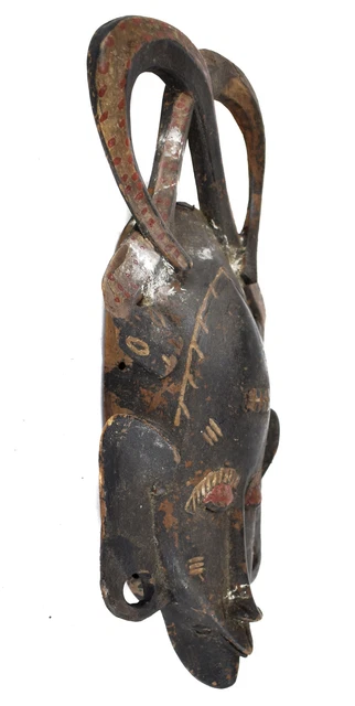 Senufo Kpelie Mask Cote D'Ivoire