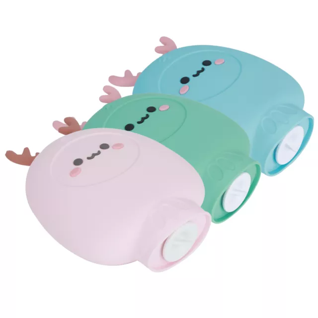Silicone Mini Hot Water Bag Hand Warmer Water Injection Bottle Cartoon Practical
