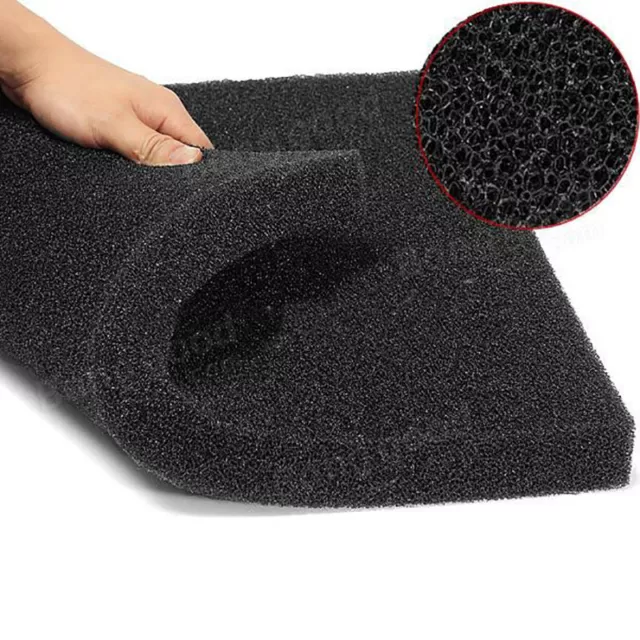 Aquarium Fish Tank Bio Filter Sponge Foam Pad Fine Mesh Biological Biochemical