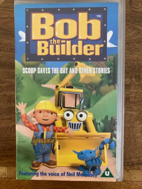 BOB THE BUILDER Scoop Saves The Day and Other Stories VHS Video Tape ...