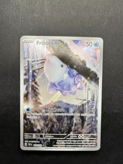 Carte Pokémon AR Frissonille 168/162 - EV05 Forces Temporelles FR Neuve