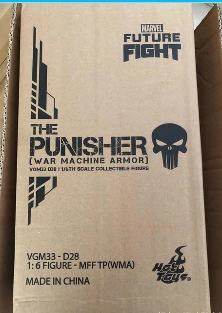 NEW  Hot Toys VGM33D28 Marvel Future Fight 1/6 The Punisher War Machine Armor