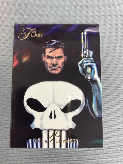 Fleer 1994 Flair Marvel Universe Annual Comics Card #33 The Punisher