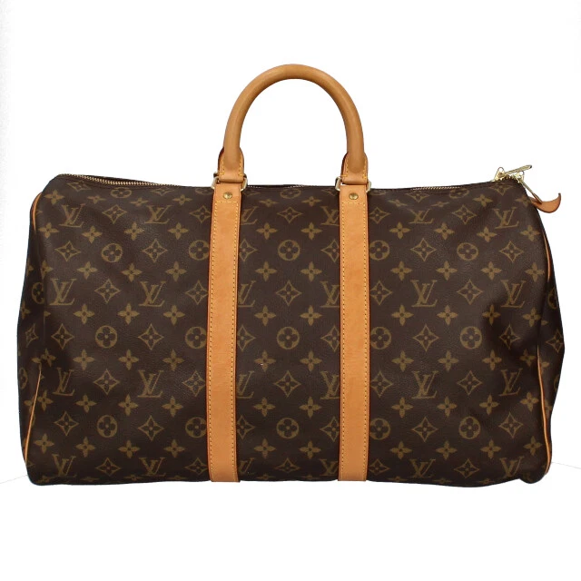 LOUIS VUITTON Kiepol 45 Monogram WomenBoston bag Brown Discontinued produ... LOUIS VUITTON Kiepol 45 Monogram WomenBoston bag Brown Discontinued produ...