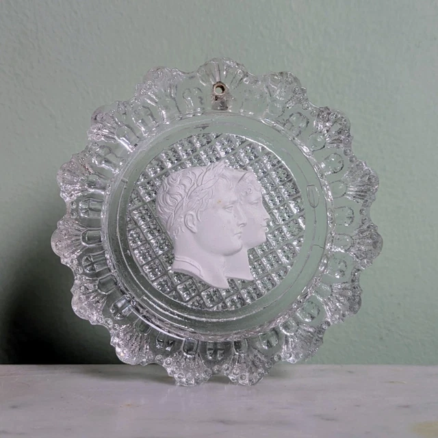 Médaillon Portrait Second Empire En Bois Durci De Joseph Haydn (1732-1809)