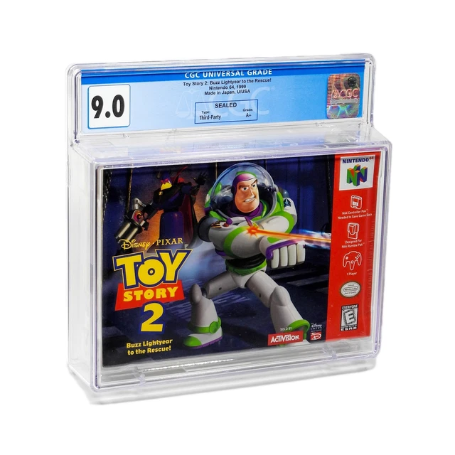 TOY STORY 2 Buzz Lightyear to the Rescue Authentic N64 Nintendo 64