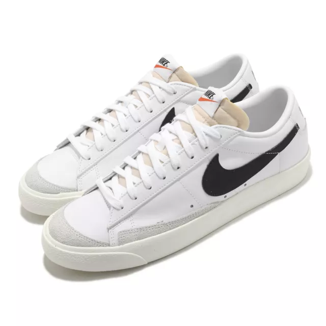 Nike Blazer Low 77 Vintage White Black Sail Men Retro Casual Shoes DA6364-101