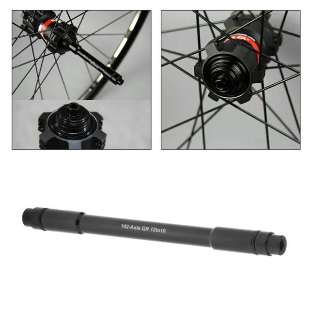 Qualità premium 135142148x12 mm a sgancio rapido adattatore 10 mm per biciclett