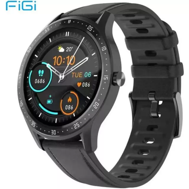 Smartwatch FiGi S32 Montre Connectée Bluetooth 5.1" Etanche IP67 pour Samsung os