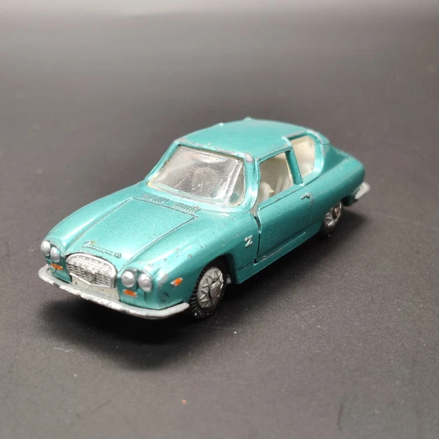 MASERATI 3500 GT Coupé POLITOYS POLISTIL série PENNY TOYS 1/66 GRIS