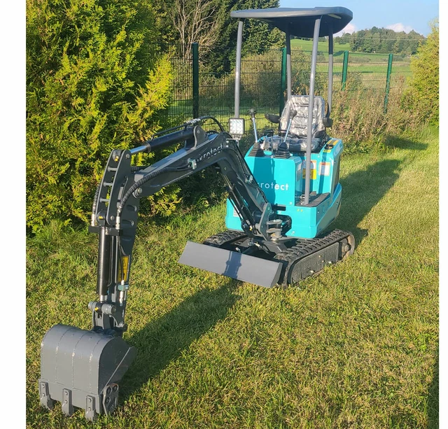 Minibagger akrotect AK10+ Knickmatik, 970kg