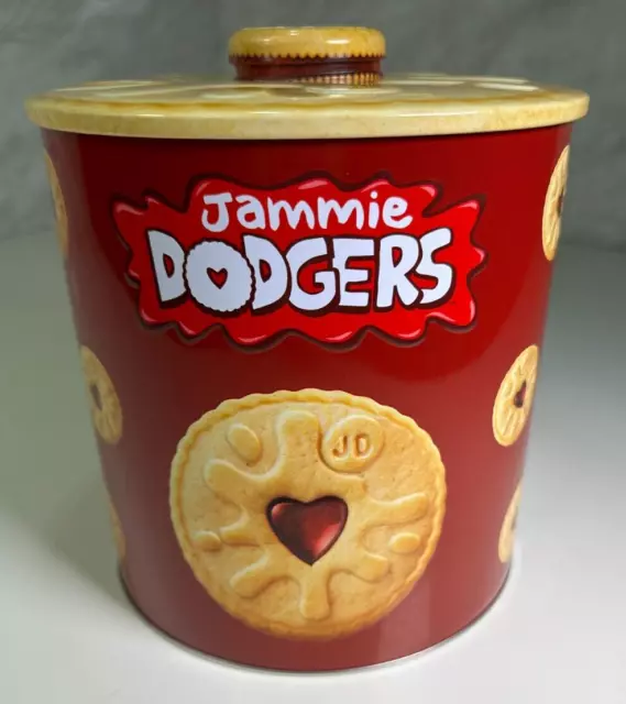 Jammie Dodgers Biscuit Tin Kitchen Storage Snacks Collectable Decor