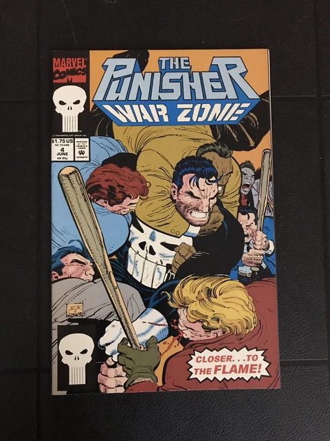 Punisher War Zone #4 Marvel Comics 1992 NM John Romita Jr